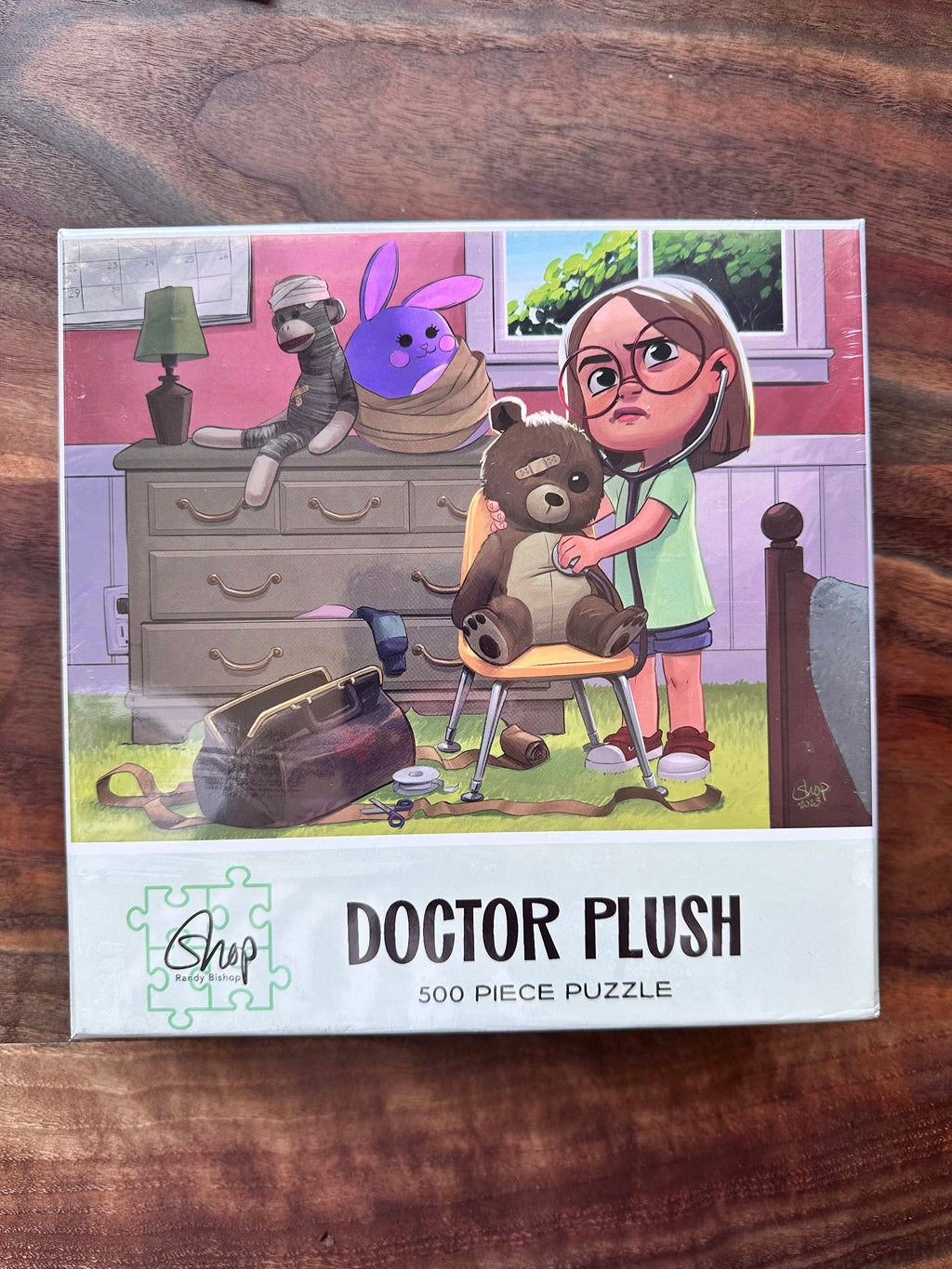 Limited Edition Jigsaw Puzzle - "Doctor Plush" - 500 Pieces