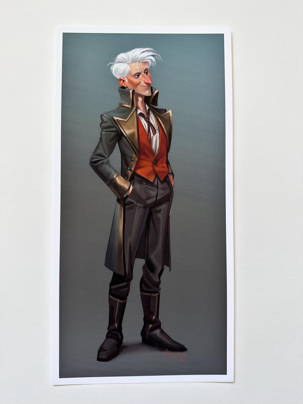 Hoid, the Cosmere's Favorite World-Hopper- Giclee Print (6"x12")