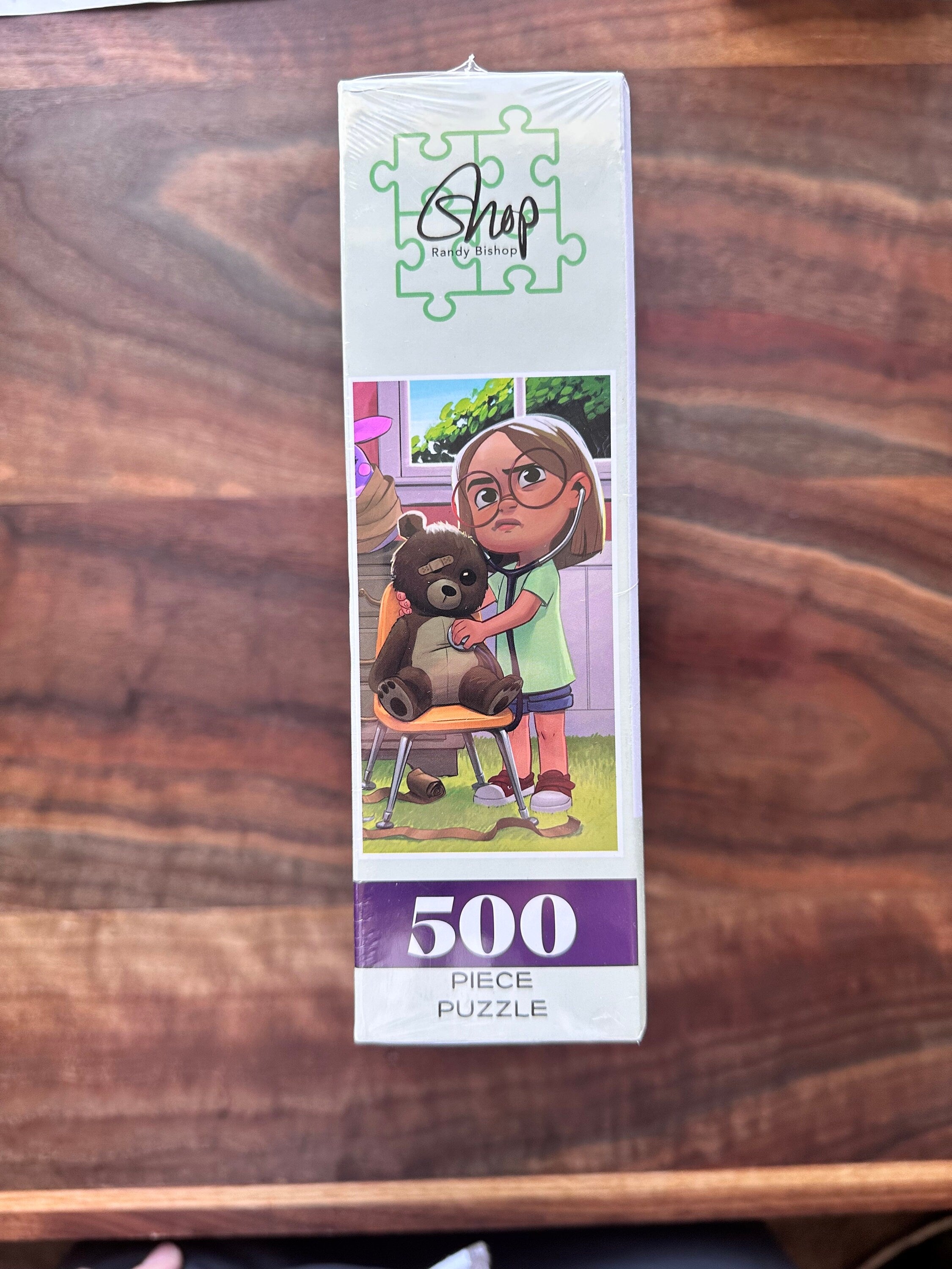 Limited Edition Jigsaw Puzzle - "Doctor Plush" - 500 Pieces