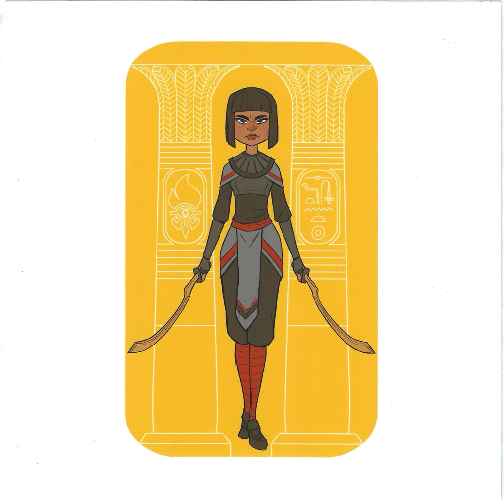 MONOMYTH: Rainne - Fine Art Giclee Print (8"x8")