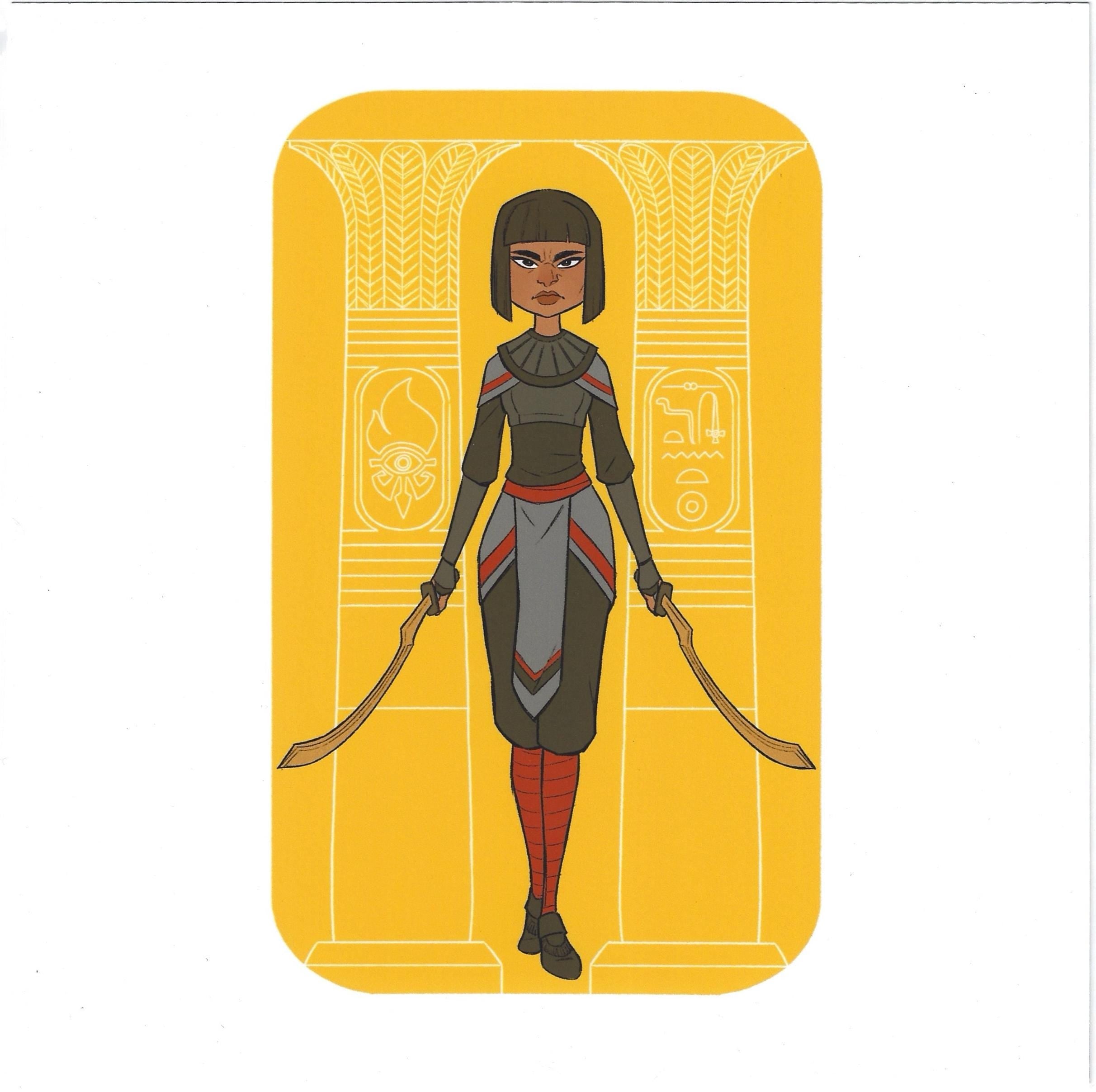 MONOMYTH: Rainne - Fine Art Giclee Print (8"x8")