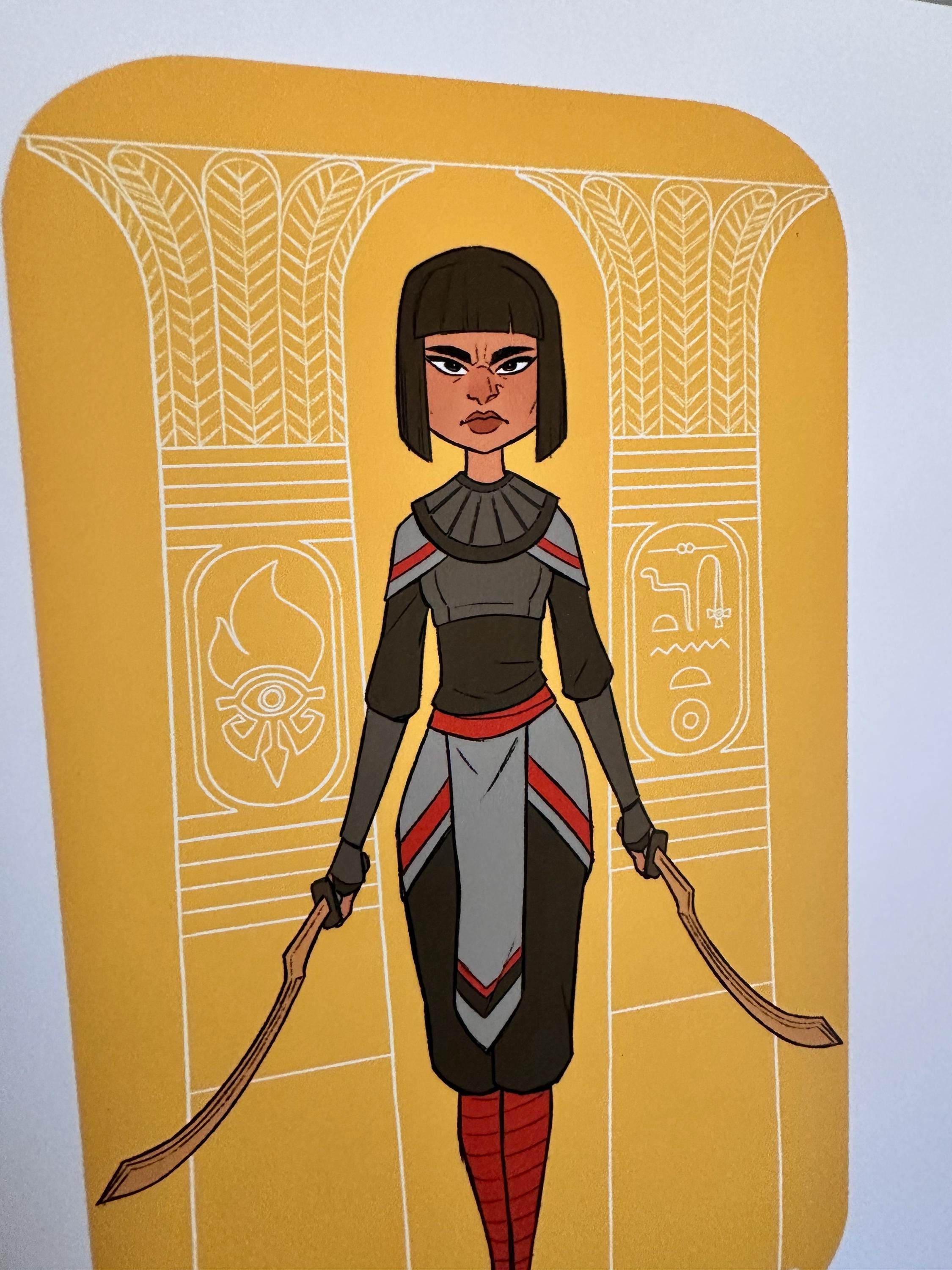 MONOMYTH: Rainne - Fine Art Giclee Print (8"x8")
