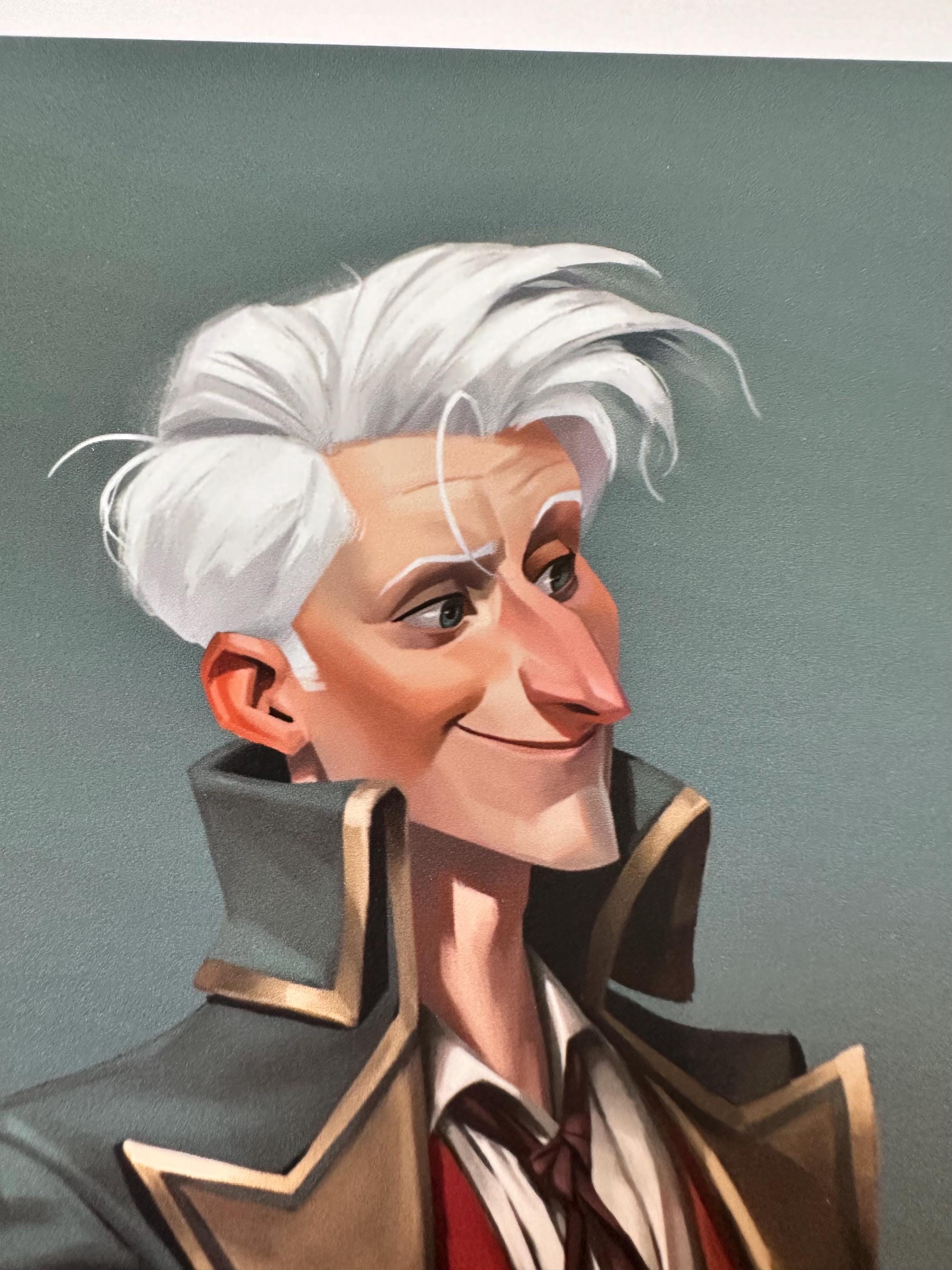 Hoid, the Cosmere's Favorite World-Hopper- Giclee Print (6"x12")